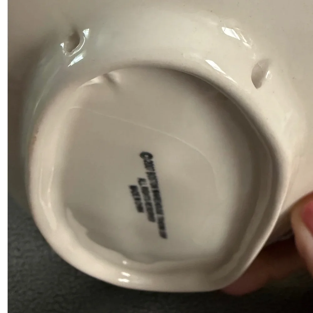 Boston Warehouse Penguin Ceramic Tidbit Trinket Dish Black White‎ Coastal Decor